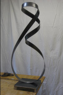 Contemporary Steel Sculpture ~ essentialiron.com